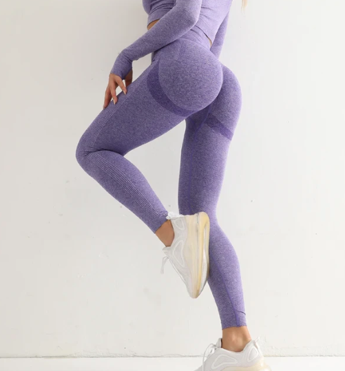 Leggins Mujer Push Up Morada