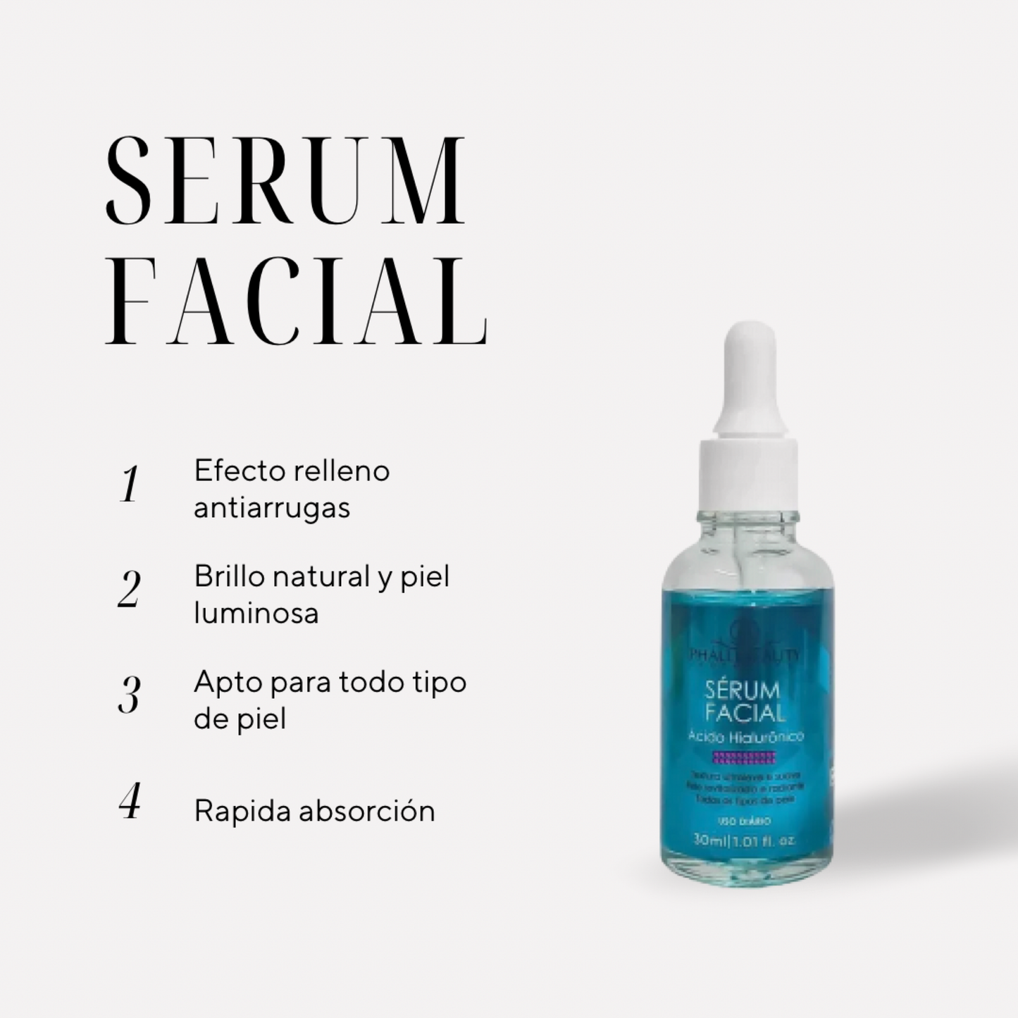 Serum facial