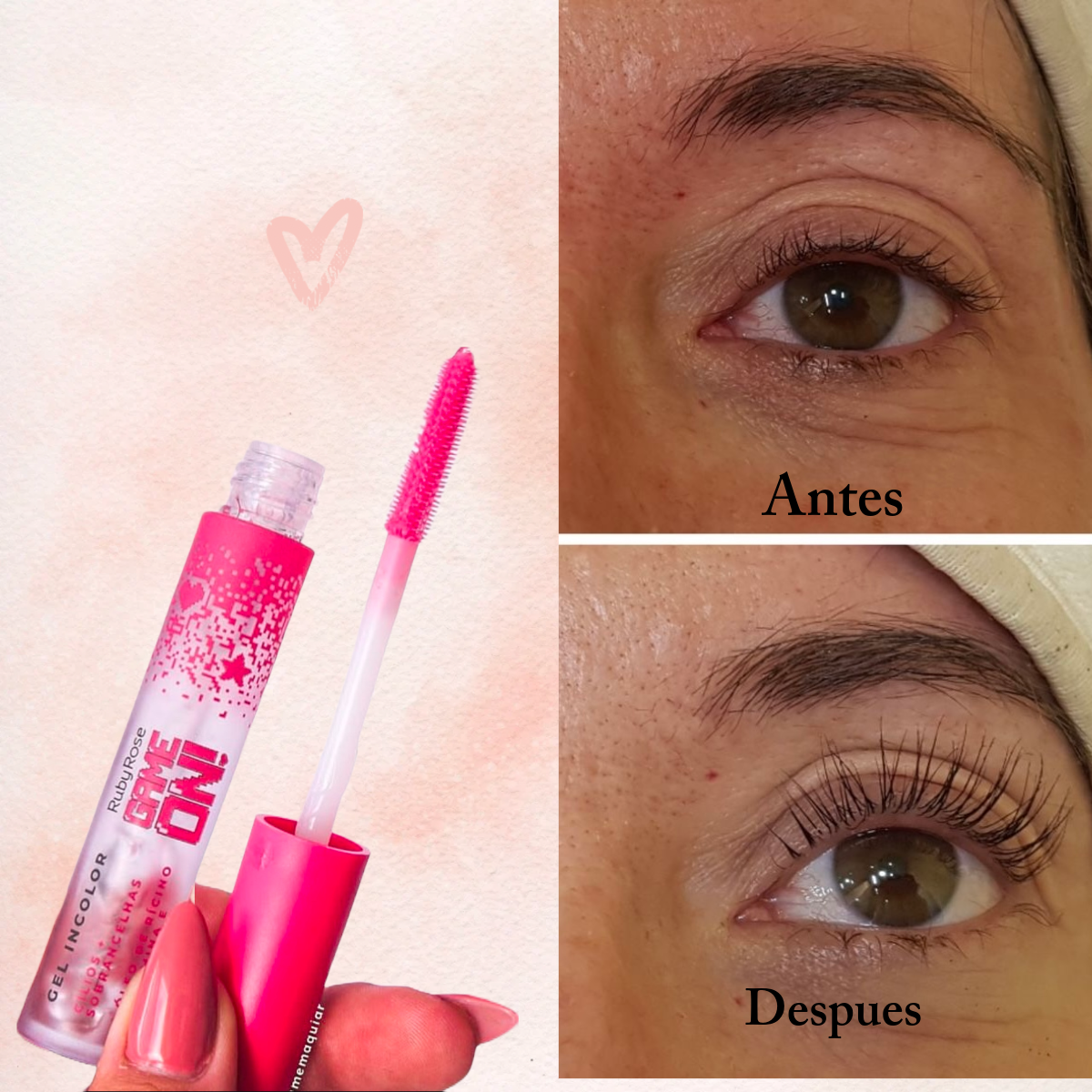Serum RubyRose - Pestañas largas y fuertes en 3 semanas