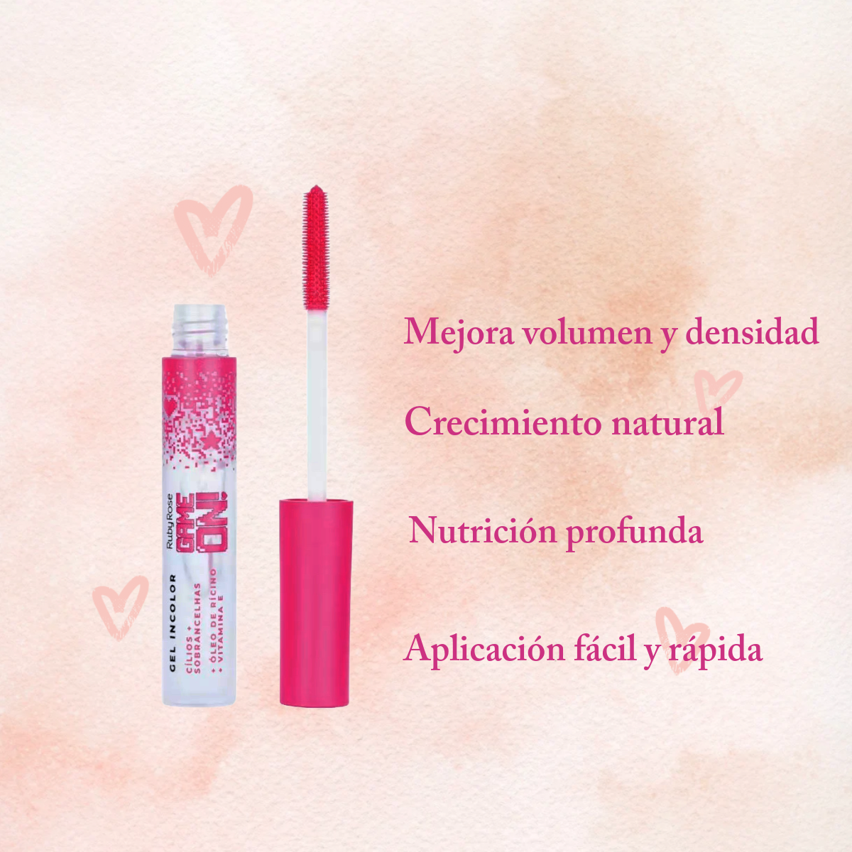 Serum RubyRose - Pestañas largas y fuertes en 3 semanas
