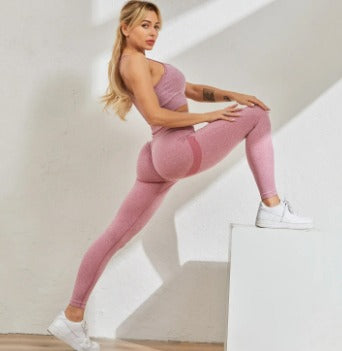 Leggins Mujer Push Up Rosa