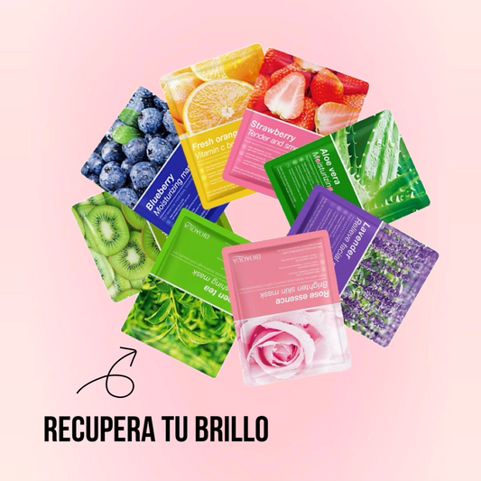 Kit 8 mascarillas - Toque Rejuvenecedor